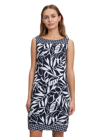 Betty Barclay Jurk donkerblauw/wit