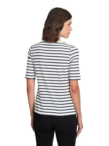 Betty Barclay Shirt in Weiß/ Schwarz