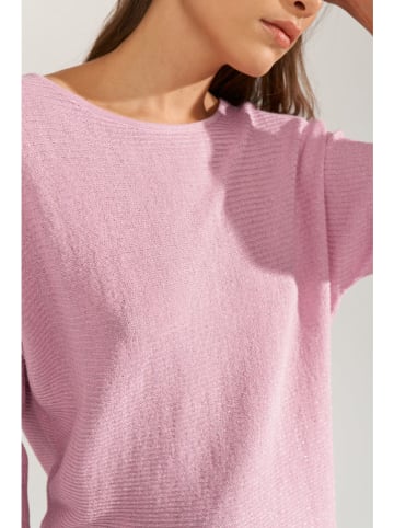 NÜMPH Sweter "Dinea" w kolorze jasnoróżowym
