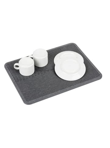 Wenko Afdruipmat grijs - (L)30 x (B)40 cm