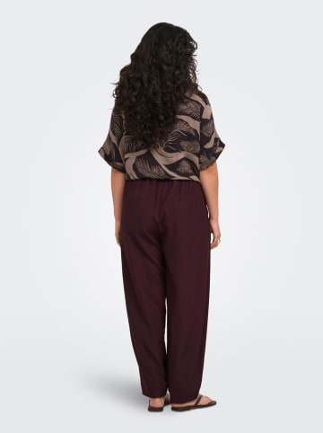 ONLY Carmakoma Bluse in Braun