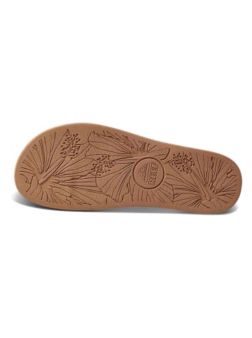 Reef Japonki "Cushion Porto Cruz" w kolorze jasnobrązowym