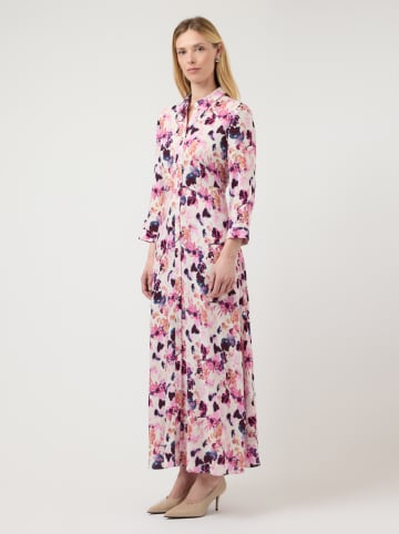 YAS Kleid in Creme/ Rosa