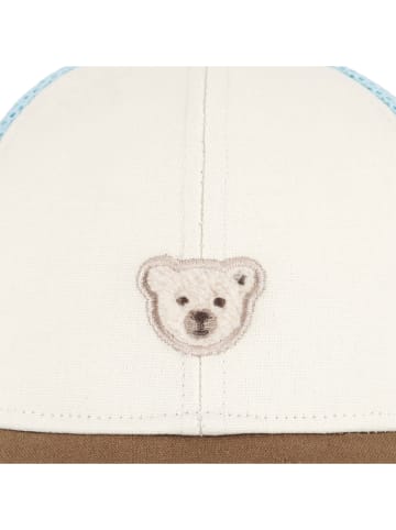 Steiff Cap in Hellblau/ Creme