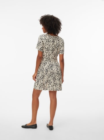Vero Moda Jurk crème/zwart