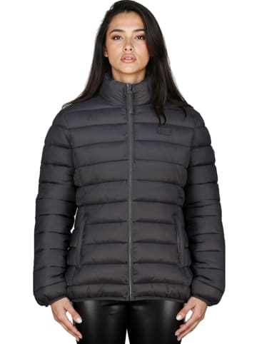 Geographical Norway Kurtka pikowana "Atichoko" w kolorze czarnym