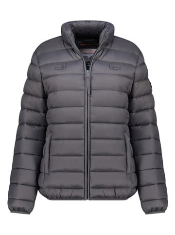 Geographical Norway Kurtka pikowana "Atichoko" w kolorze ciemnoszarym