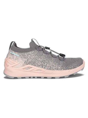 LOWA Trekkingschoenen "Fusion" grijs/lichtroze
