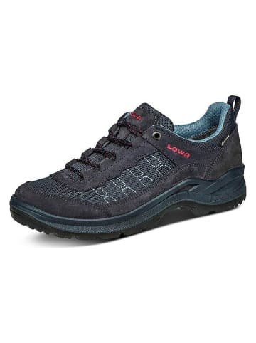 LOWA Skórzane buty trekkingowe "Taurus Pro GTX" w kolorze granatowym