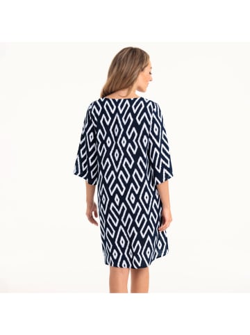 Anita Strandkleid "Garda" in Dunkelblau/ Weiß