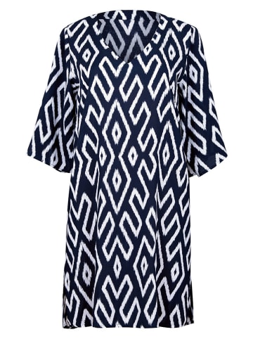 Anita Strandkleid "Garda" in Dunkelblau/ Weiß
