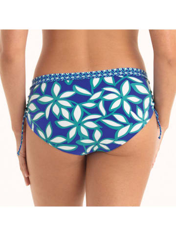 Anita Bikini-Hose in Blau/ Weiß
