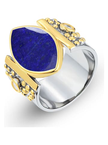 Nomad Vergold. Ring mit Edelstein