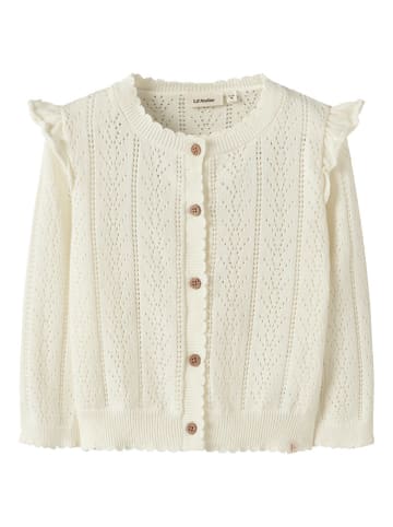 Lil Atelier Kardigan "Jela" w kolorze kremowym
