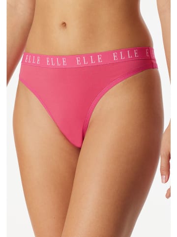 ELLE 3-delige set: strings roze/blauw/paars