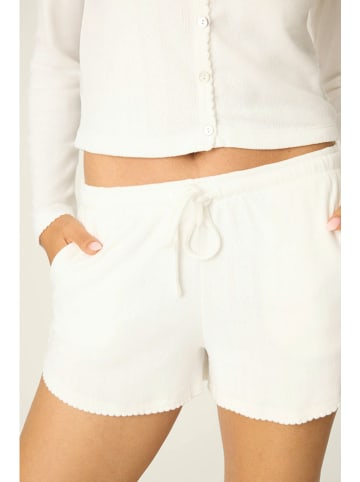 PJ Salvage Pyjama-Shorts in Creme