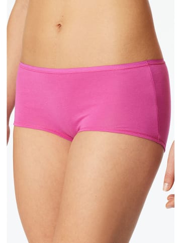 Schiesser 2-delige set: hipsters roze/wit
