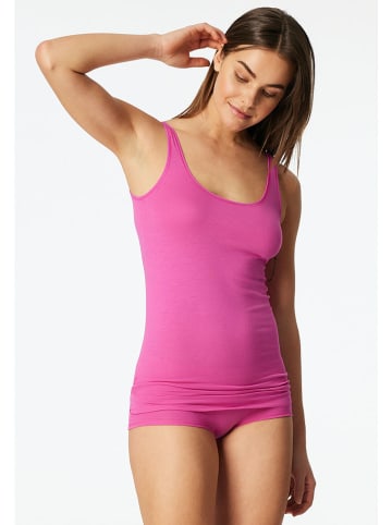 Schiesser 2er-Set: Hemdchen in Pink/ Weiß