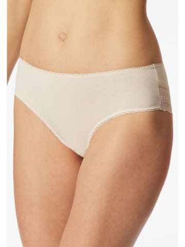 Schiesser 3er-Set: Slips in Khaki/ Creme/ Schwarz