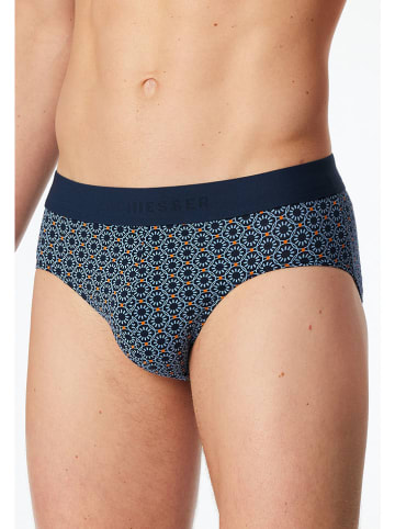 Schiesser 3-delige set: slips donkerblauw/zwart