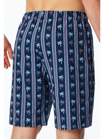 Schiesser Pyjamashorts donkerblauw