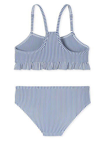 Schiesser Bikini w kolorze granatowo-białym