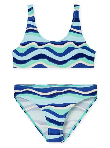 Schiesser Bikini in Blau/ Türkis