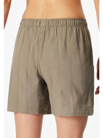 Schiesser Pyjamashorts taupe