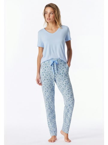 Schiesser Pyjamabroek lichtblauw