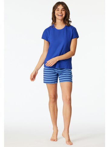 Schiesser Pyjama blauw