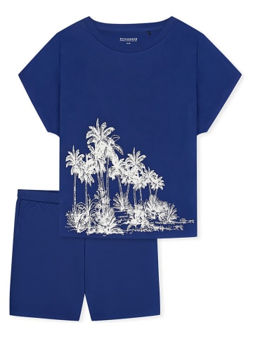 Schiesser Pyjama donkerblauw