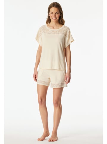 Schiesser Pyjama zandkleurig