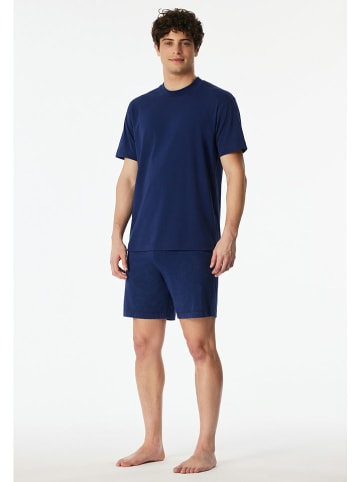 Schiesser Pyjama donkerblauw