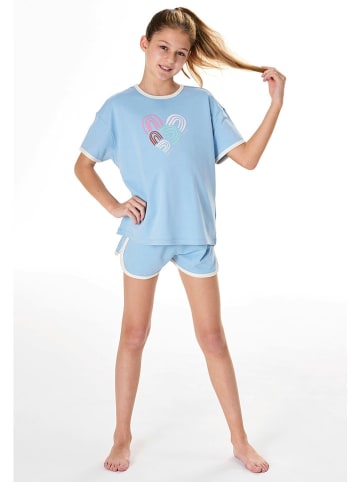 Schiesser Pyjama lichtblauw