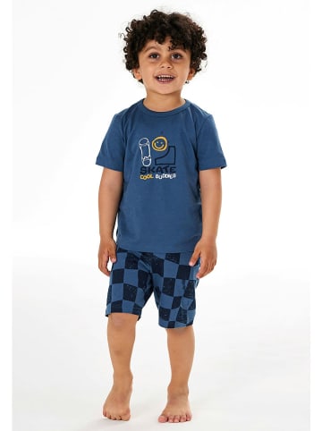 Schiesser Pyjama donkerblauw
