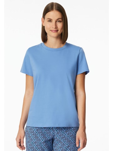 Schiesser Pyjamatop lichtblauw