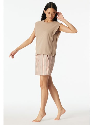 Schiesser Pyjamatop zandkleurig