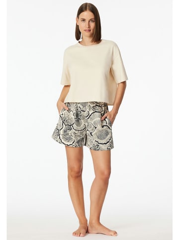 Schiesser Pyjama-Oberteil in Creme