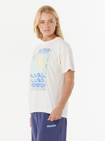 Rip Curl Koszulka "Aloha Hotel Relaxed" w kolorze białym