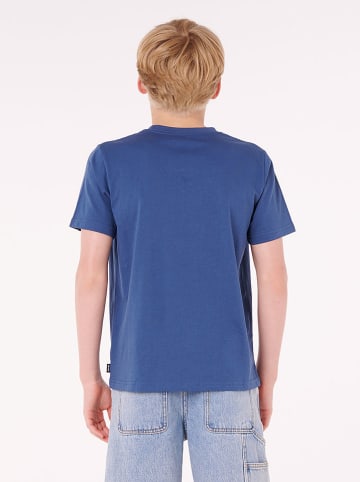 Rip Curl Koszulka "Surf Revival Logo" w kolorze niebieskim