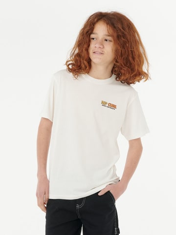 Rip Curl Shirt "Surf Revival Lined Up" in Creme