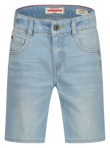 Vingino Jeans-Shorts in Hellblau