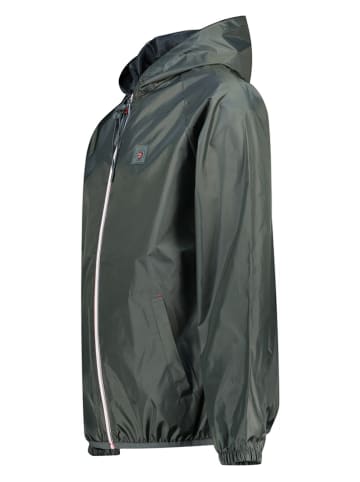 Geographical Norway Kurtka przeciwdeszczowa "Boatom" w kolorze antracytowym