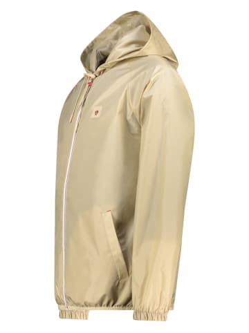 Geographical Norway Kurtka przeciwdeszczowa "Boatom" w kolorze beżowym