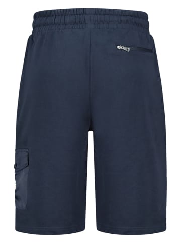 Geographical Norway Sweatbermuda "Ponclav" donkerblauw