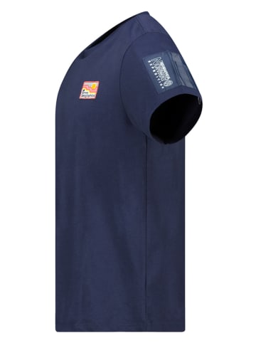 Geographical Norway Shirt "Javalanche" in Dunkelblau