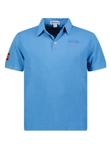 Geographical Norway Poloshirt "Kars" in Blau