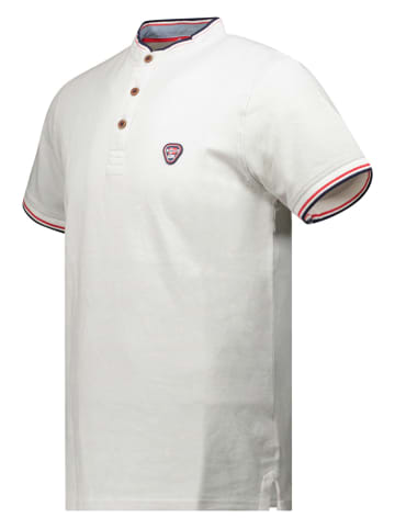 Geographical Norway Koszulka polo "Kazioblend" w kolorze białym