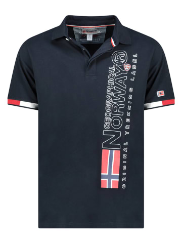 Geographical Norway Poloshirt "Kogo" donkerblauw