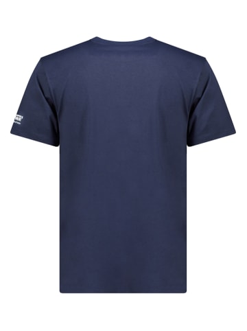 Geographical Norway Shirt "Jerland" in Dunkelblau